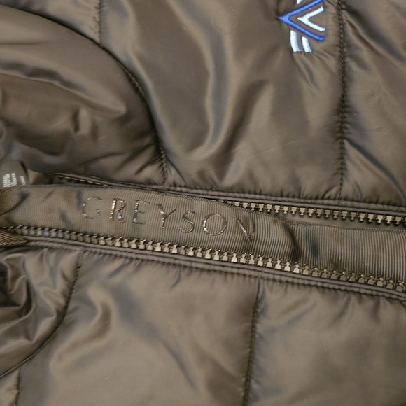 Greyson Black Puffer Vest Xs - Picture 5 of 12